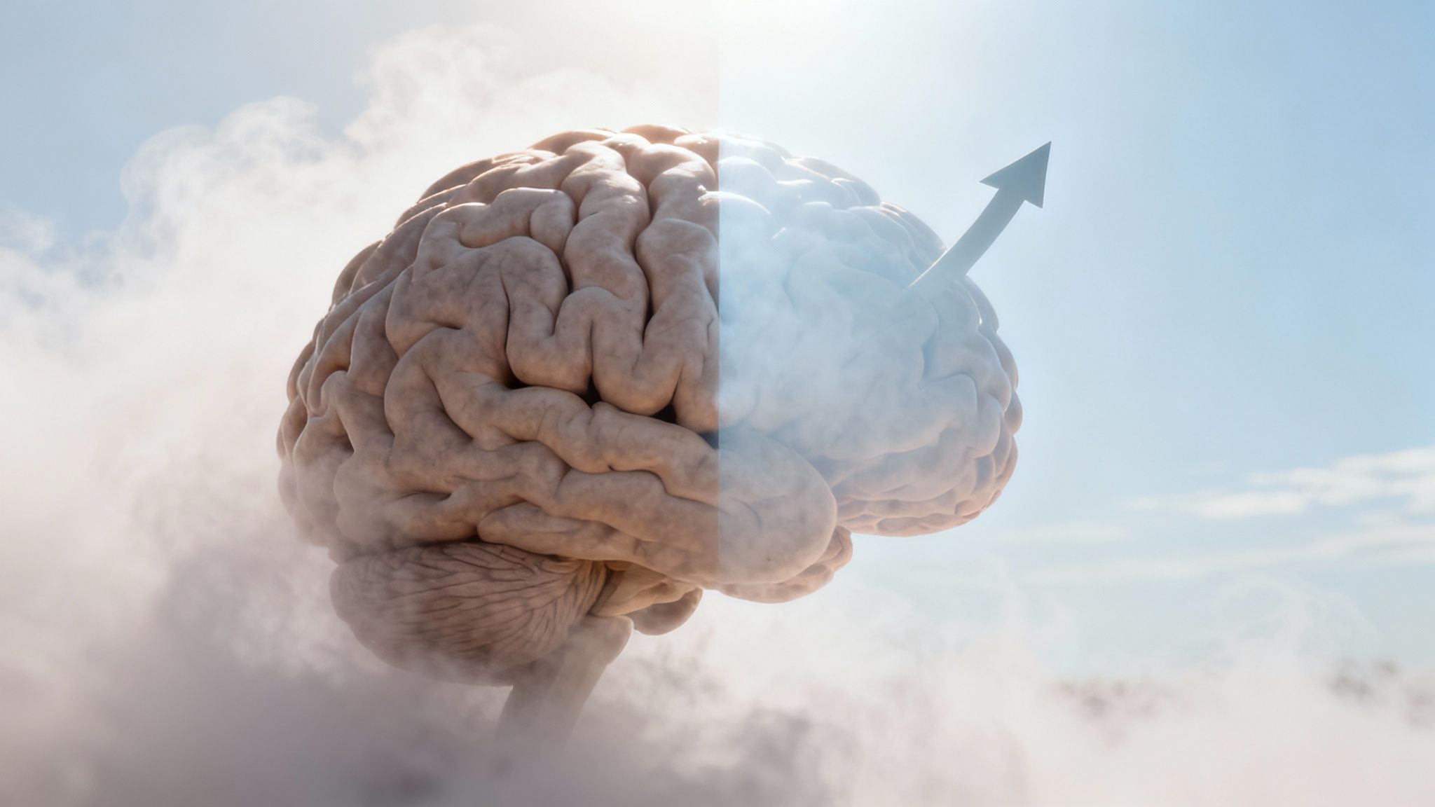 A person meditating peacefully, symbolizing mental clarity and brain recovery after quitting alcohol.