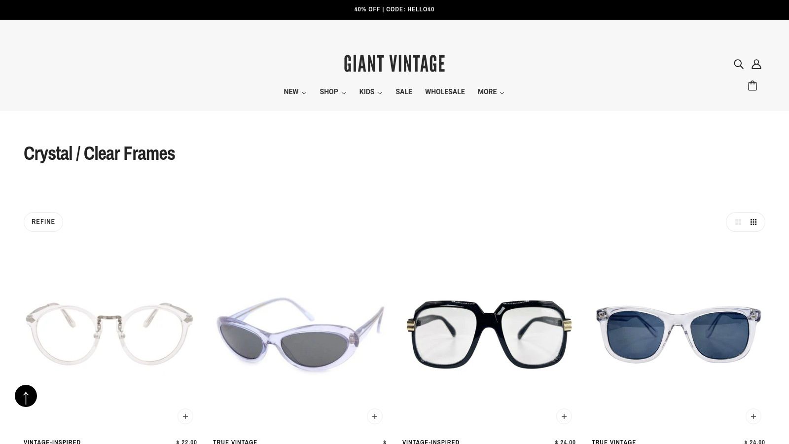 Giant Vintage Eyewear