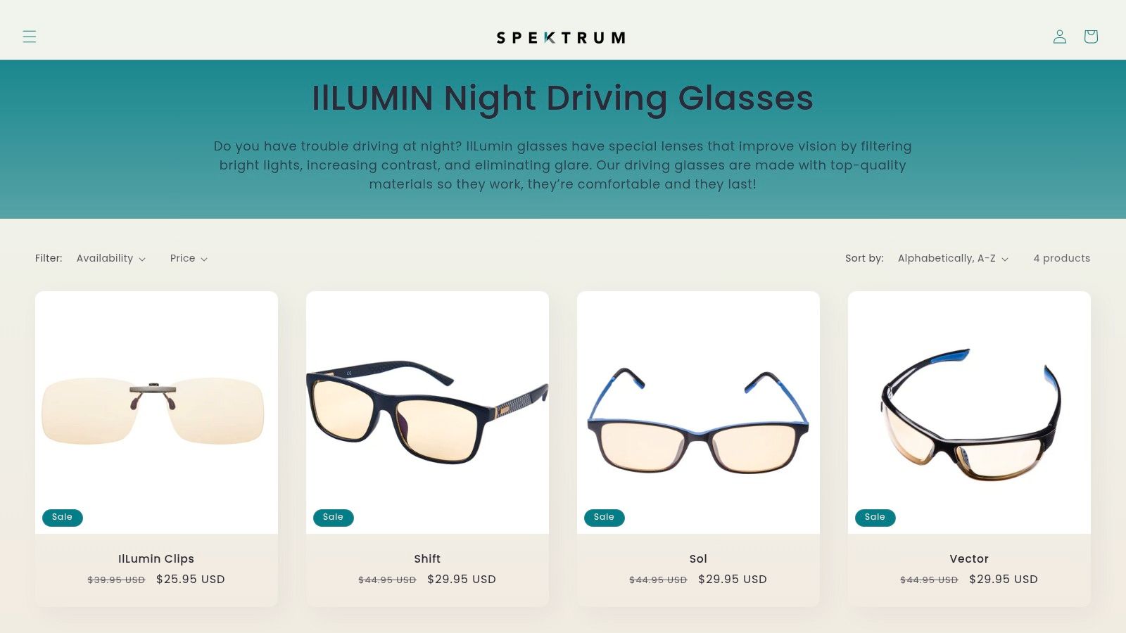 IlLumin Night Driving Glasses Collection