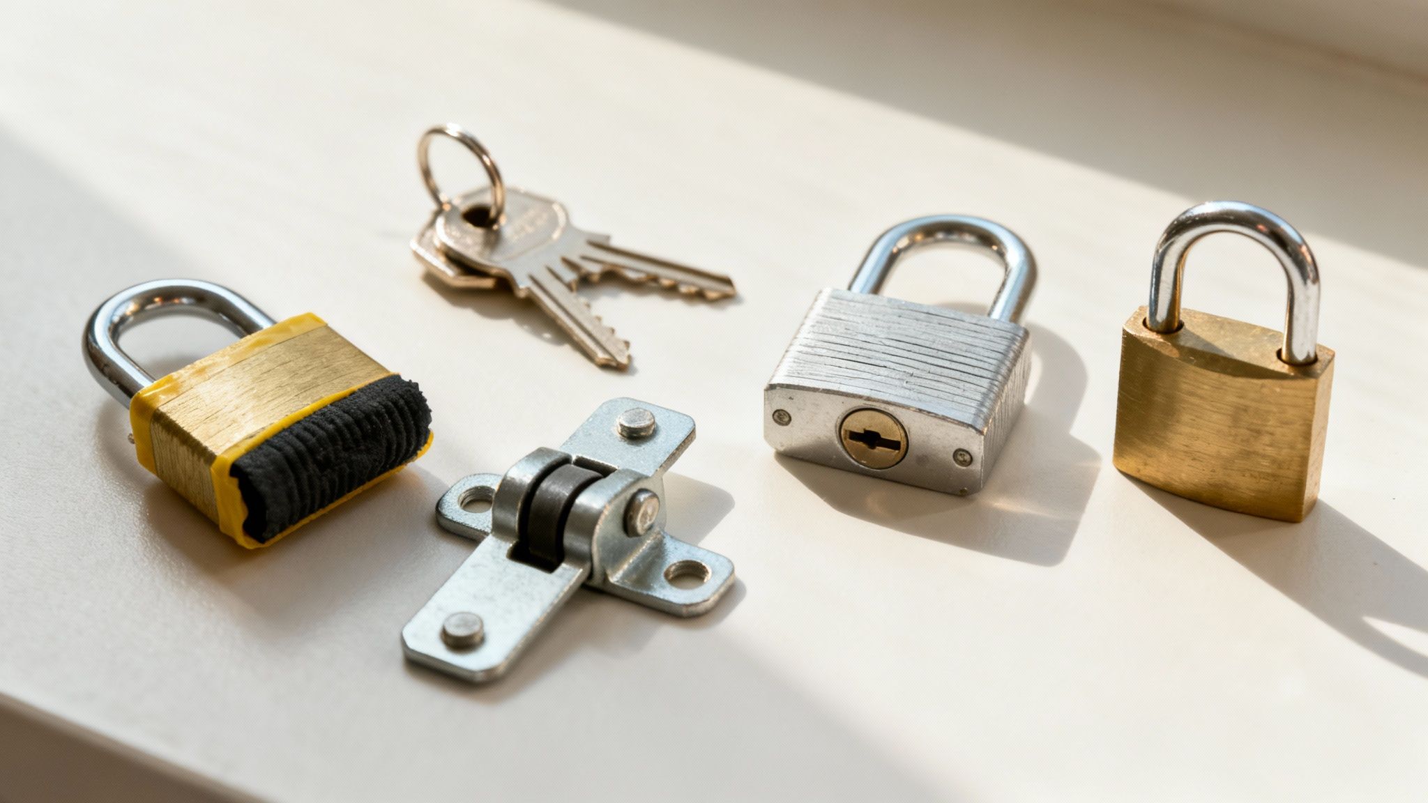 Person som stänger en genomskinlig plastbehållare med lock