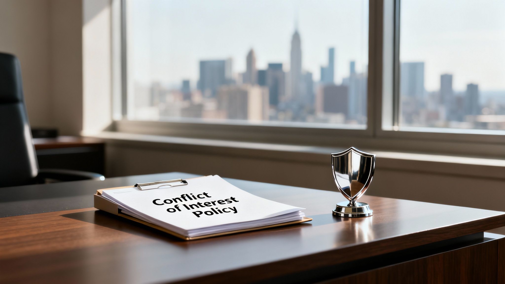 Política de conflito de interesses aplicada à governança