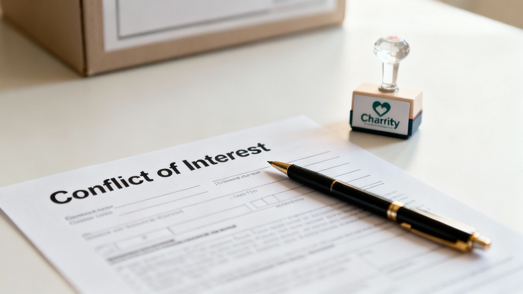 Non-Profit Organization Conflict of Interest Policy