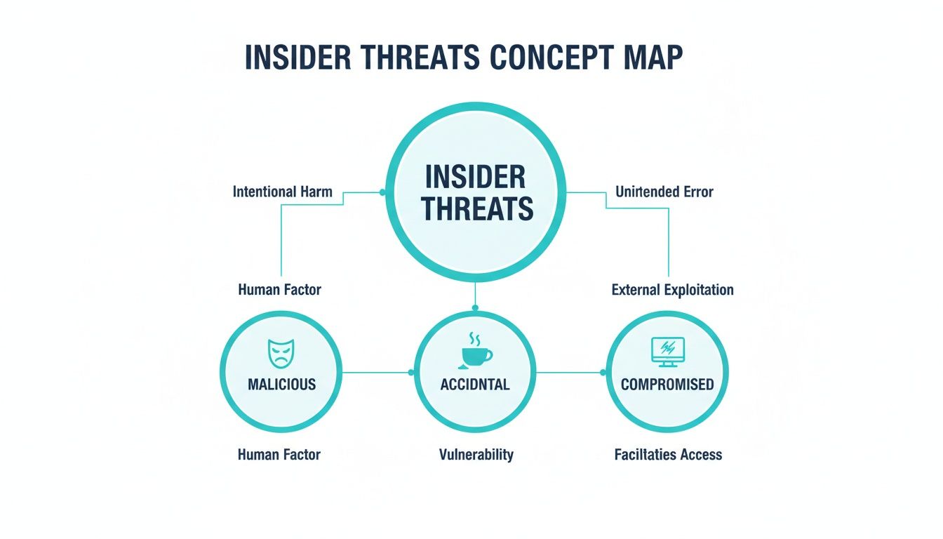Software de detecção de ameaças internas e análise comportamental