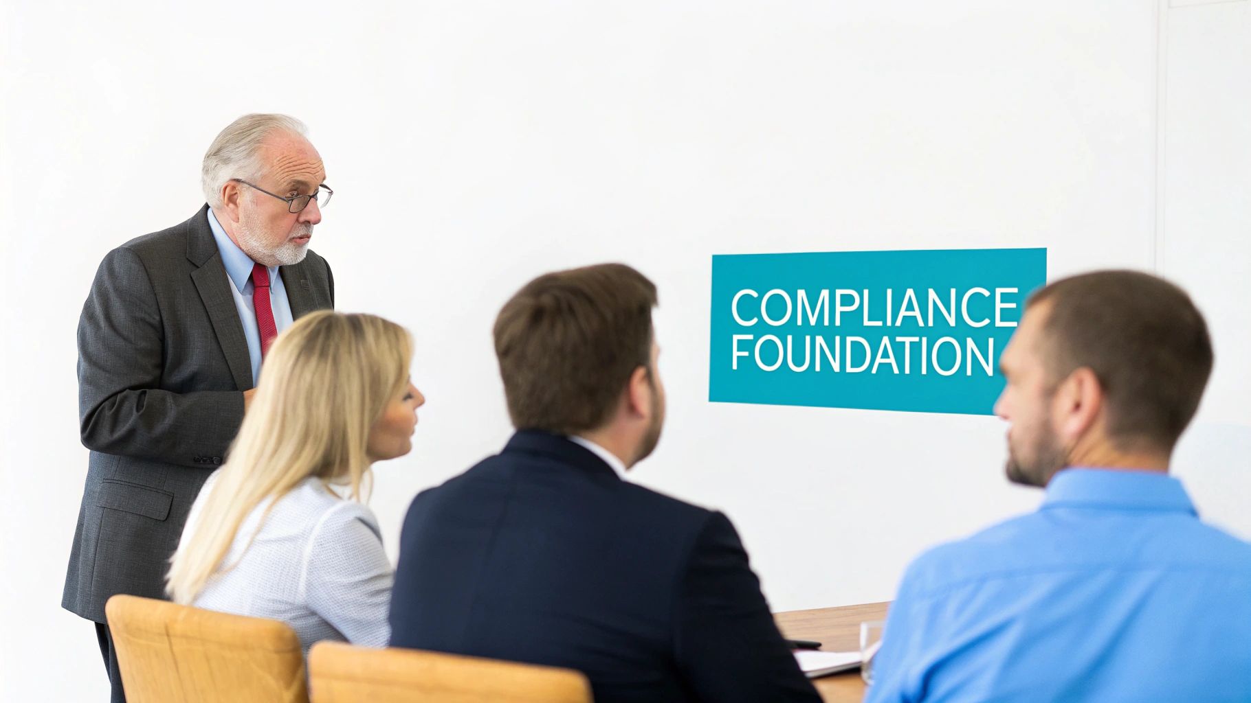 Liderança promovendo cultura de compliance