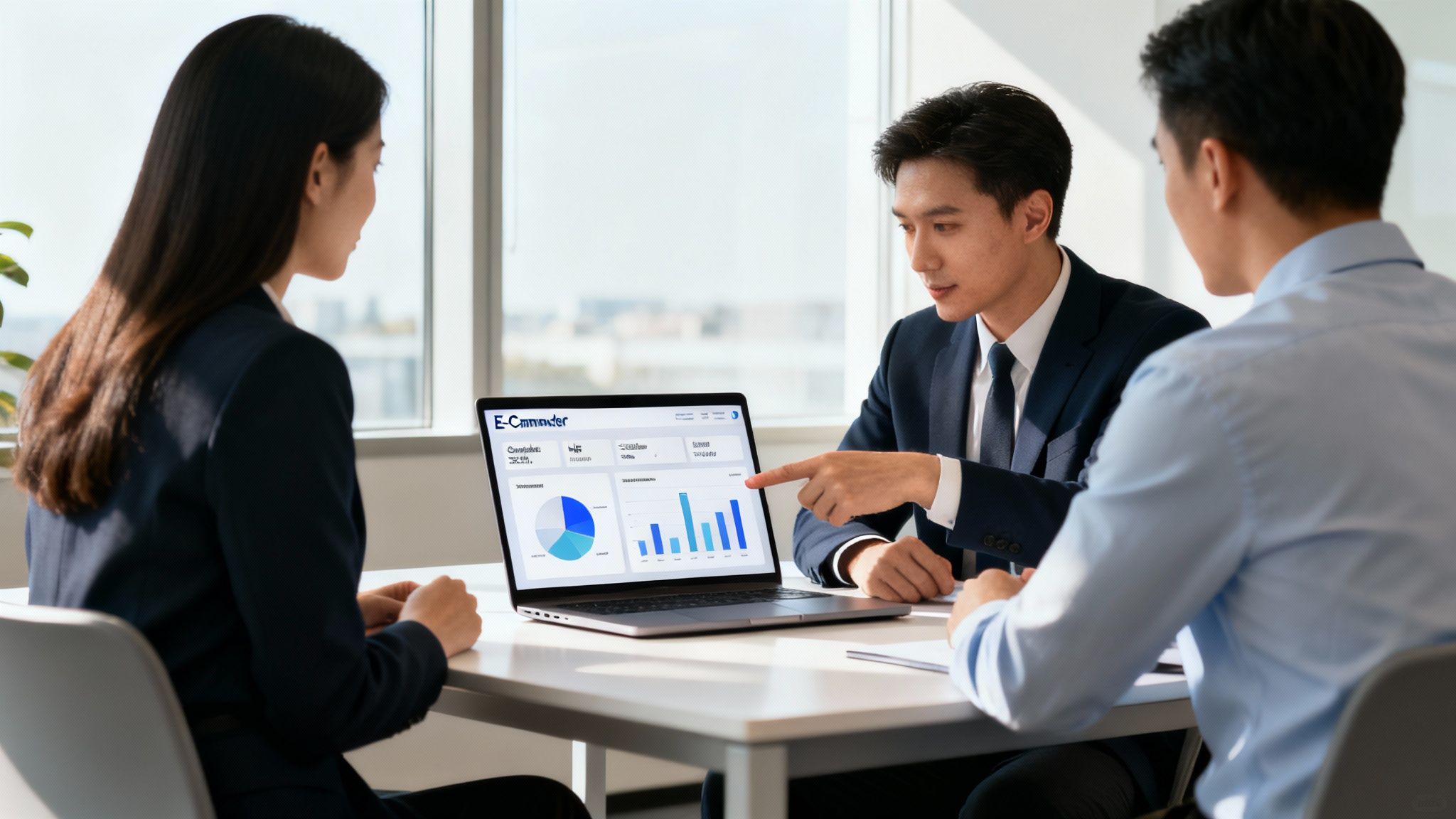 Dirigeants RH discutant d’une stratégie de prévention des risques internes.