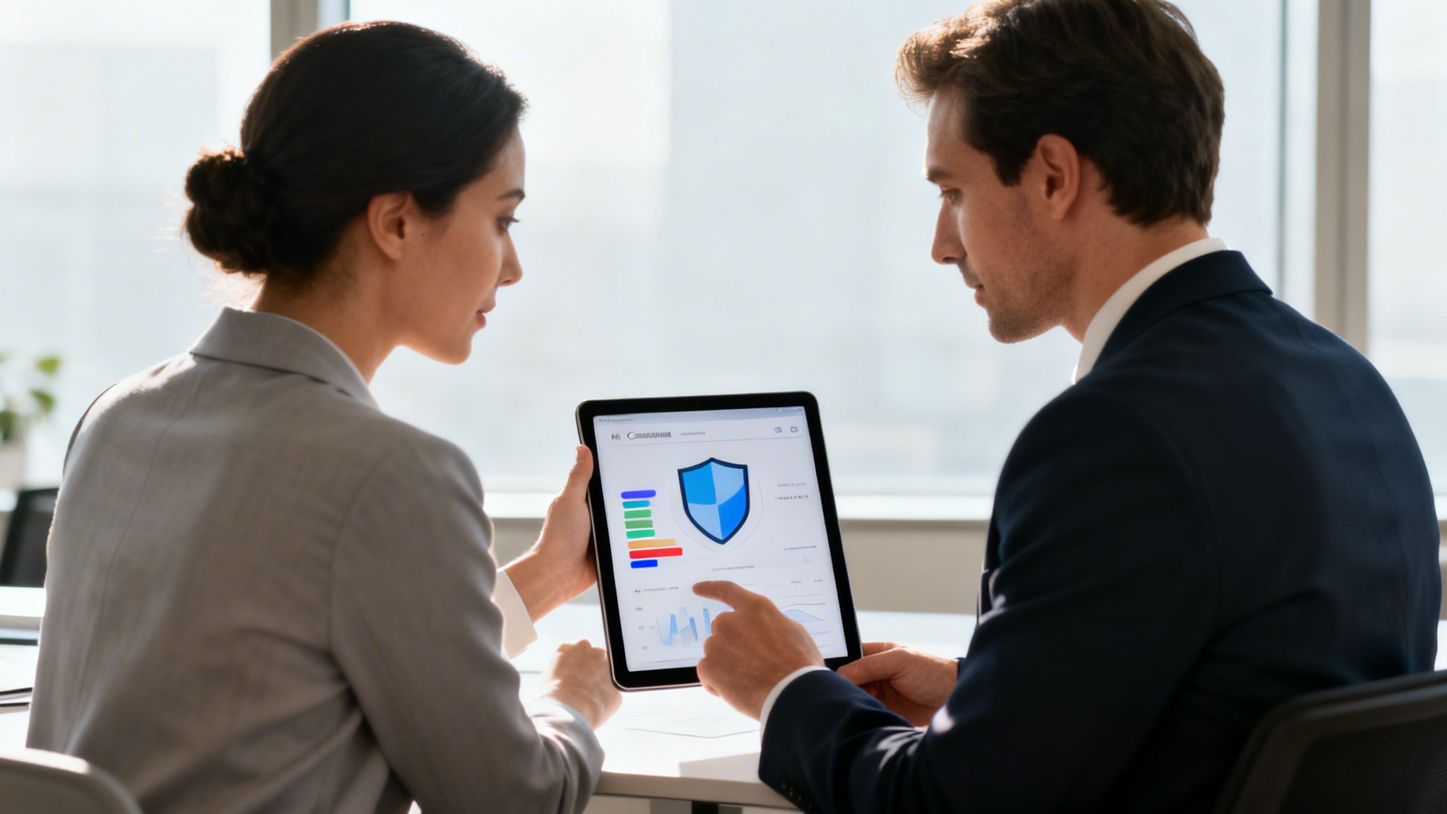 Chart showing financial impact tied to insider threats definition