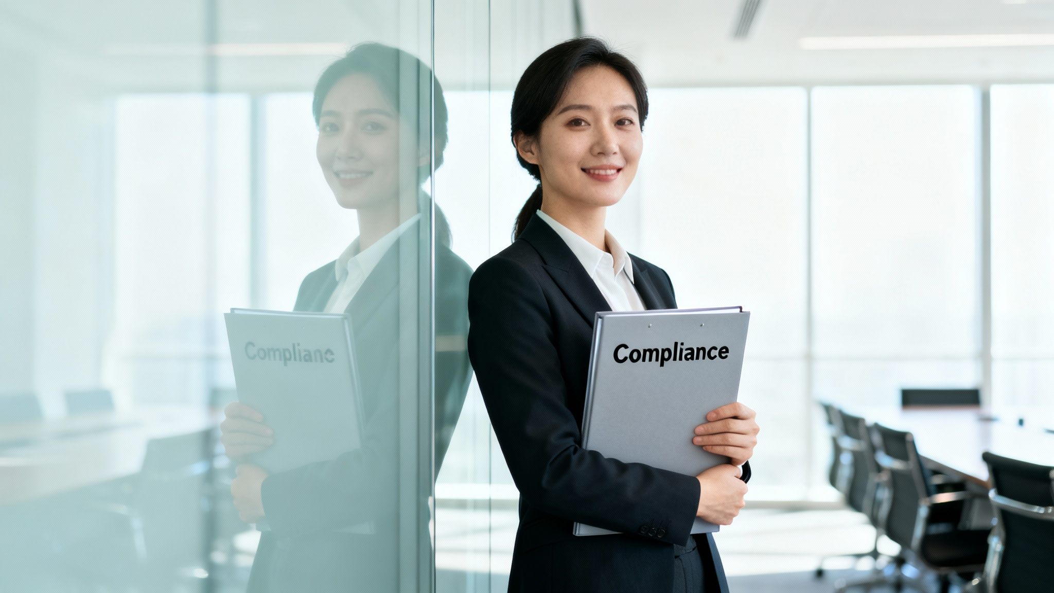 Compliance team reviewing the 7 elements of an effective compliance program