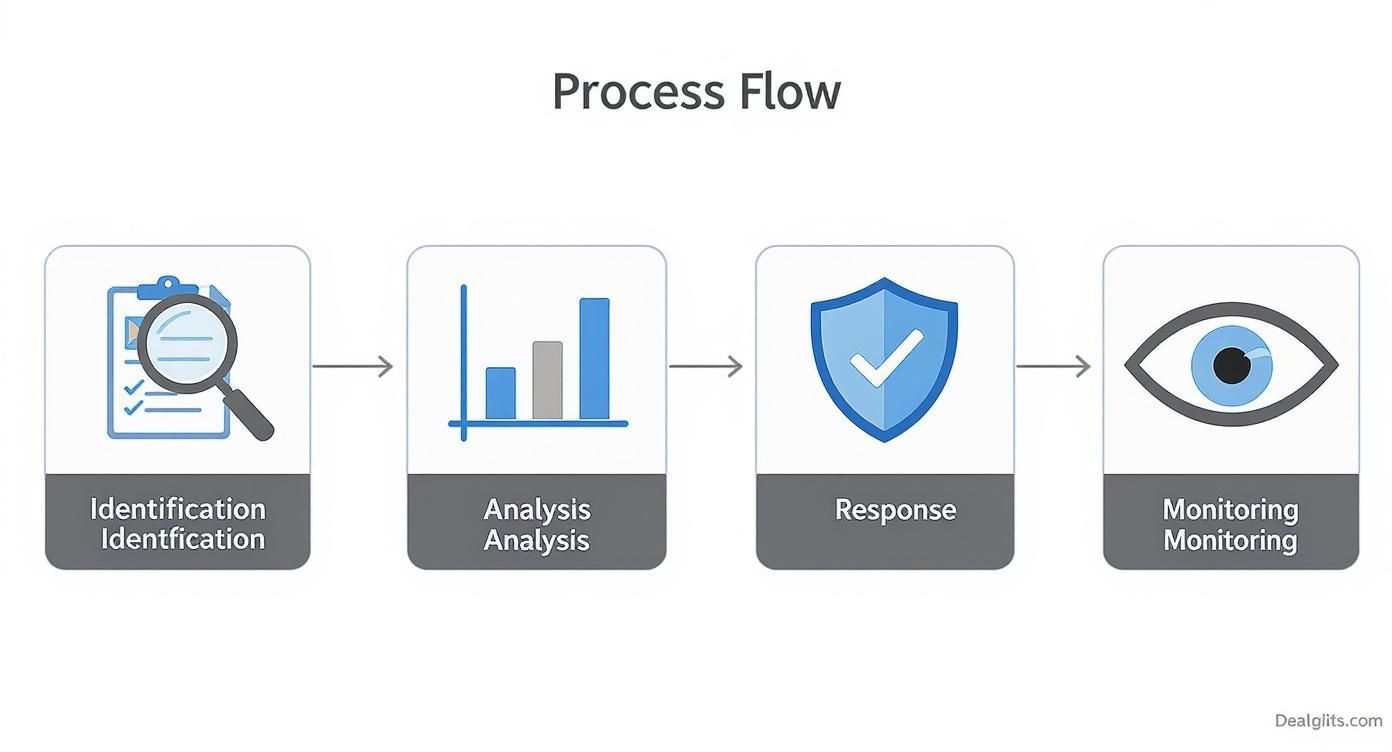 Equipo analizando riesgos de fraude en un entorno corporativo