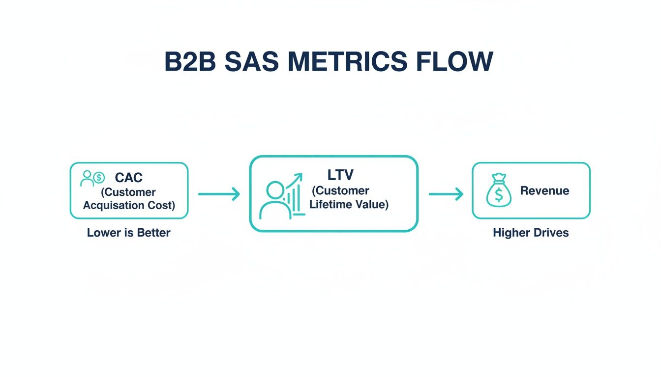 Subscription workflow within the B2B SaaS model