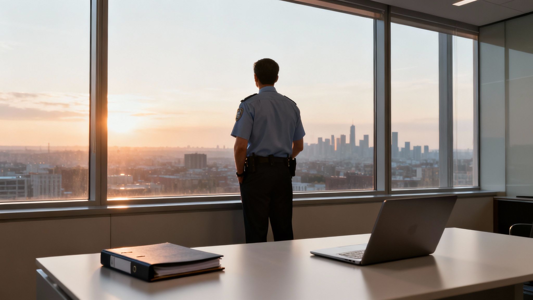 “Equipe analisando procedimentos proativos de assuntos internos com foco em prevenção de riscos.”