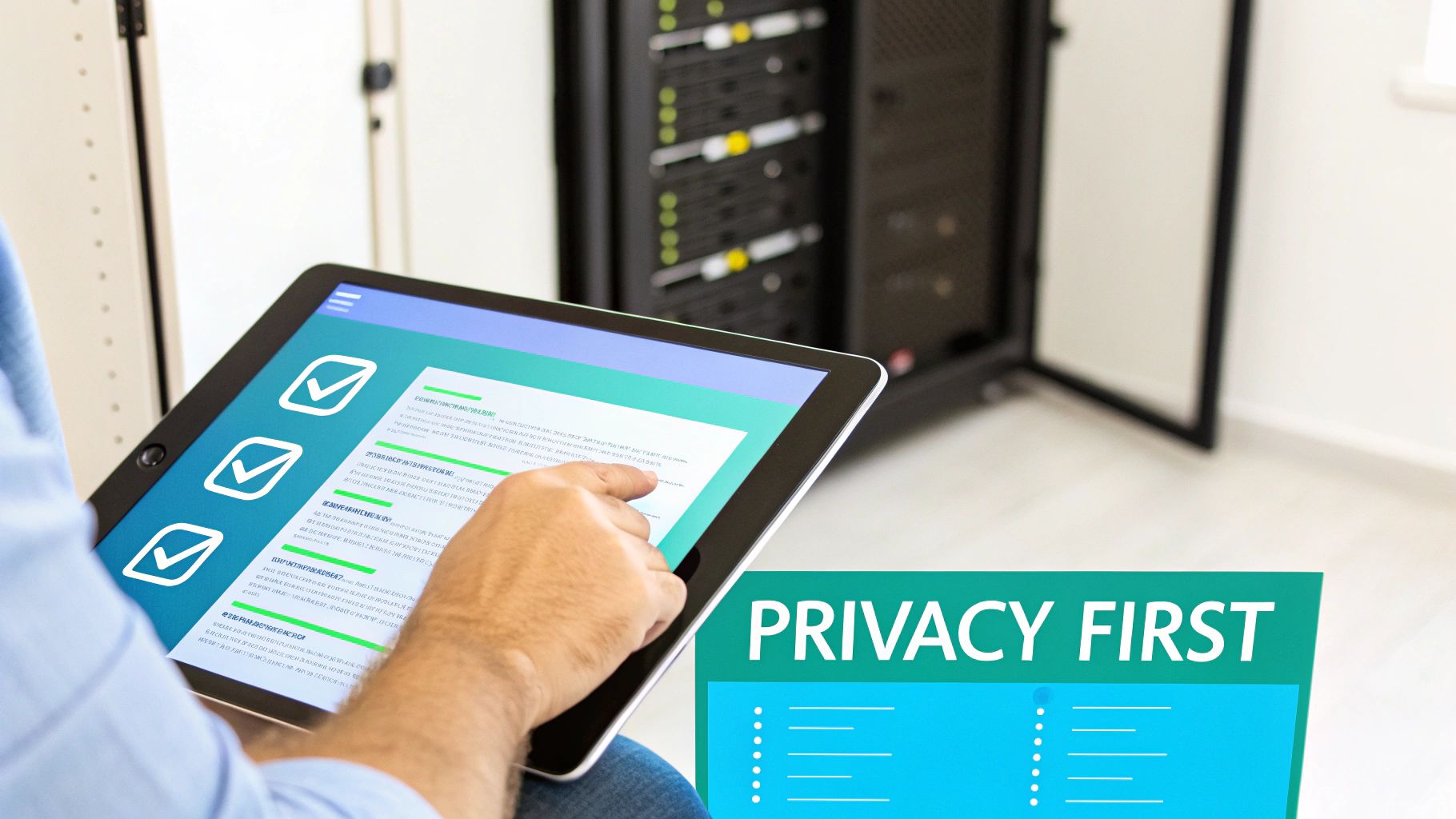 Painel corporativo de gestão de riscos em SaaS B2B