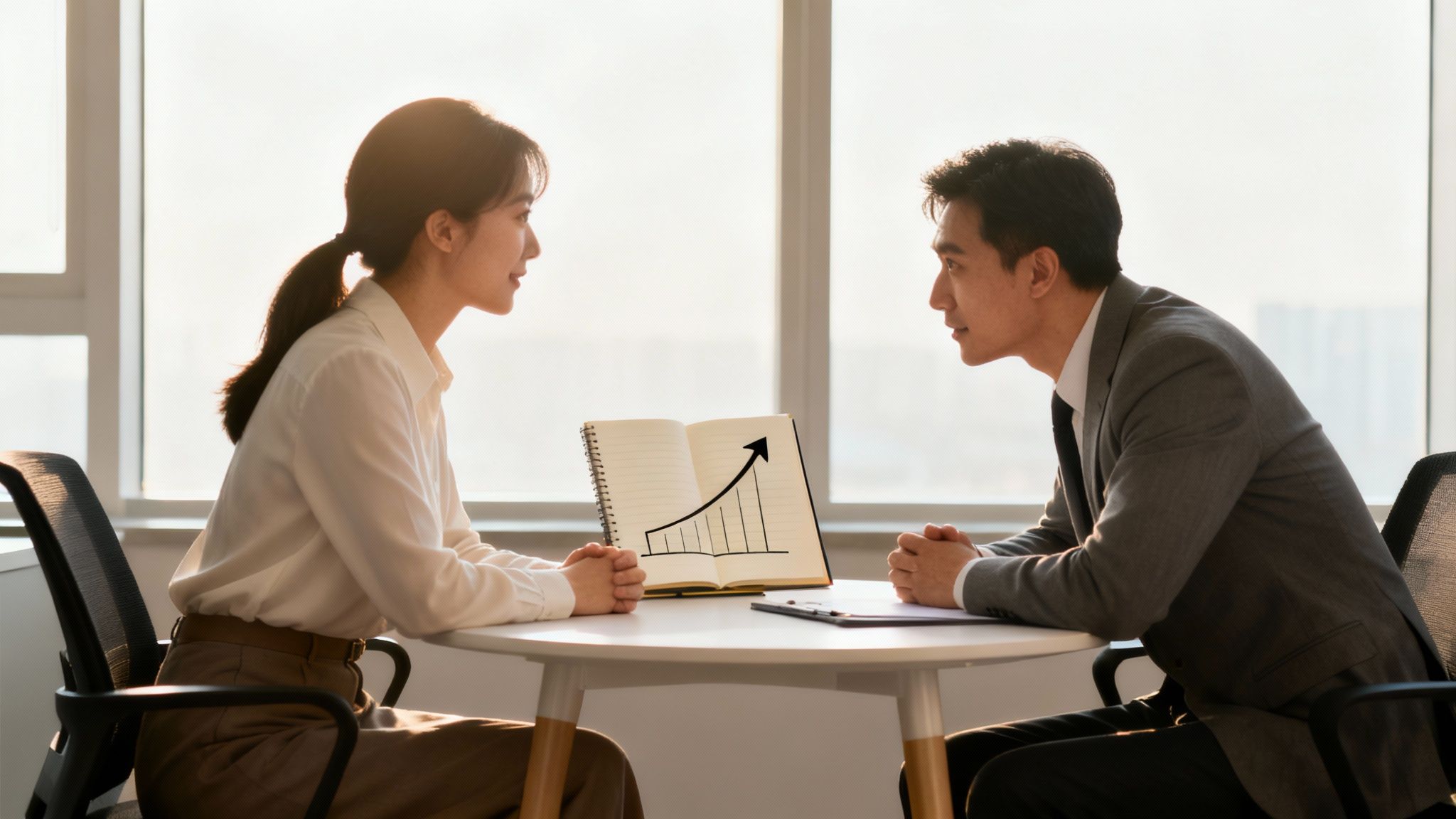 Leadership dashboard showing early signals to reduce employee turnover