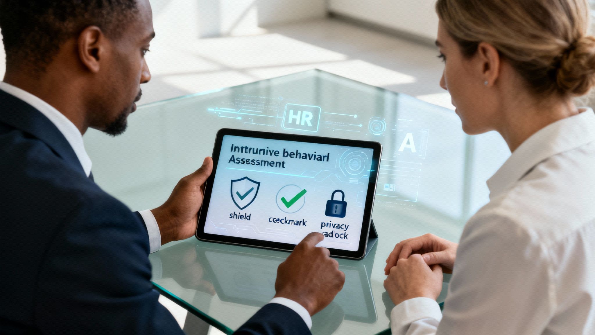Behavioral assessments for human risk management in enterprise compliance