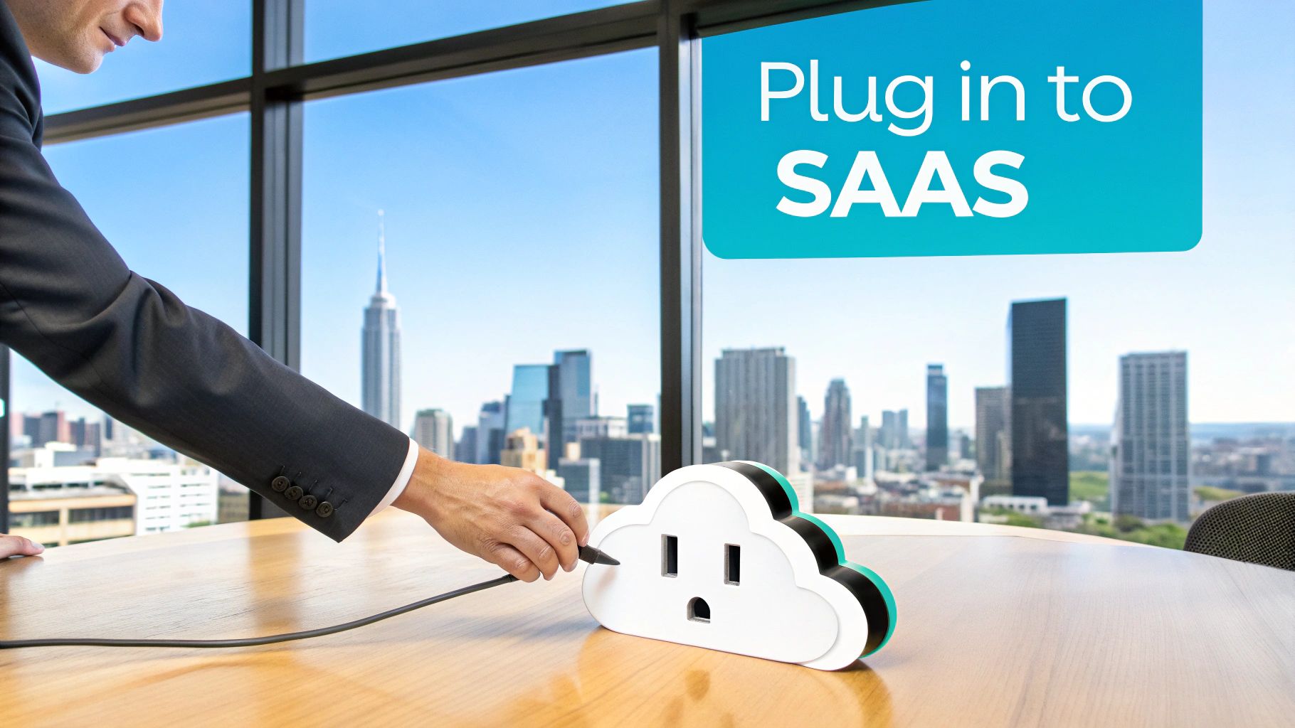 B2B SaaS platform replacing on-premise enterprise software infrastructure