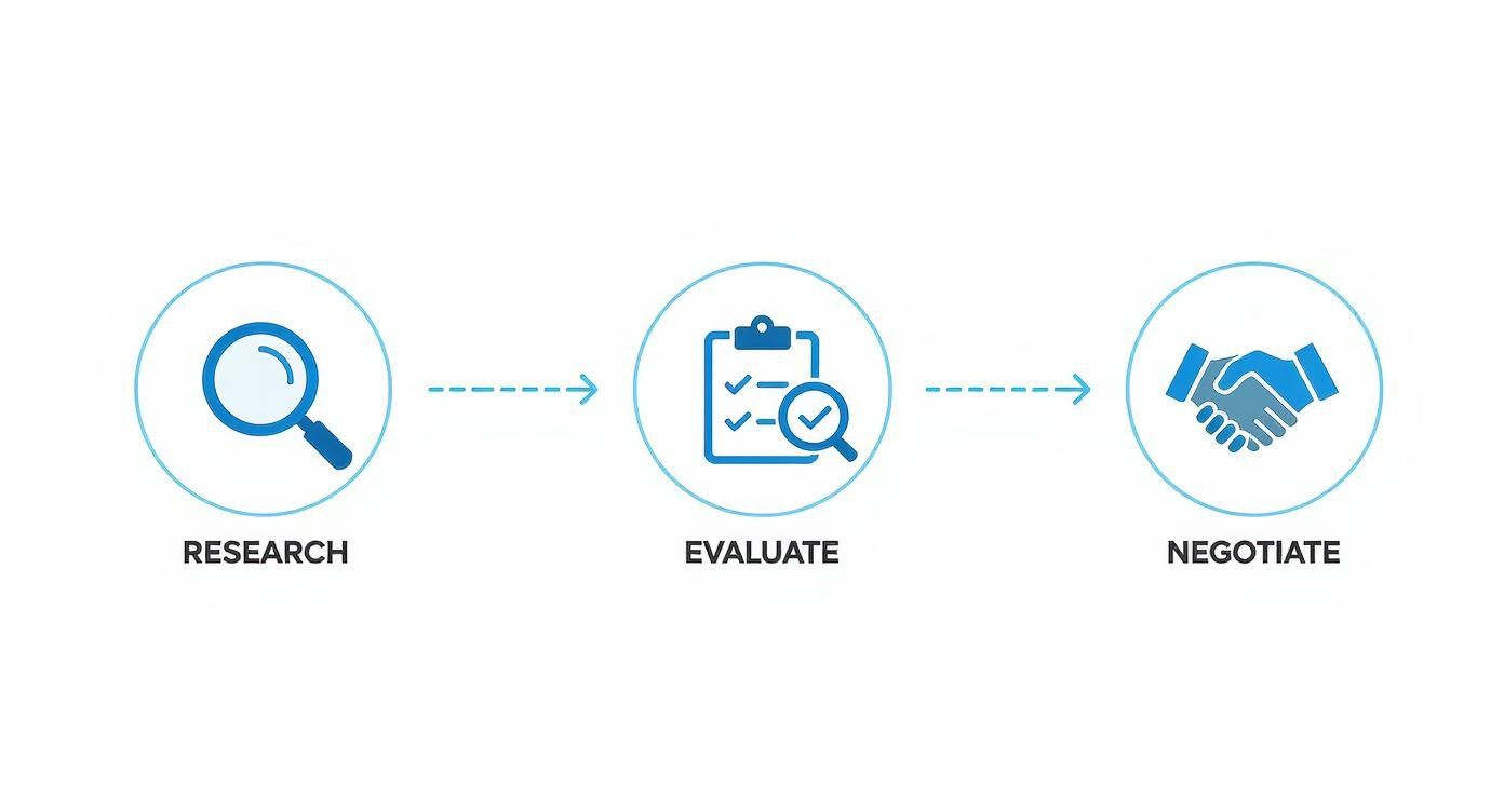 Painel digital exibindo dados do modelo SaaS B2B inovador