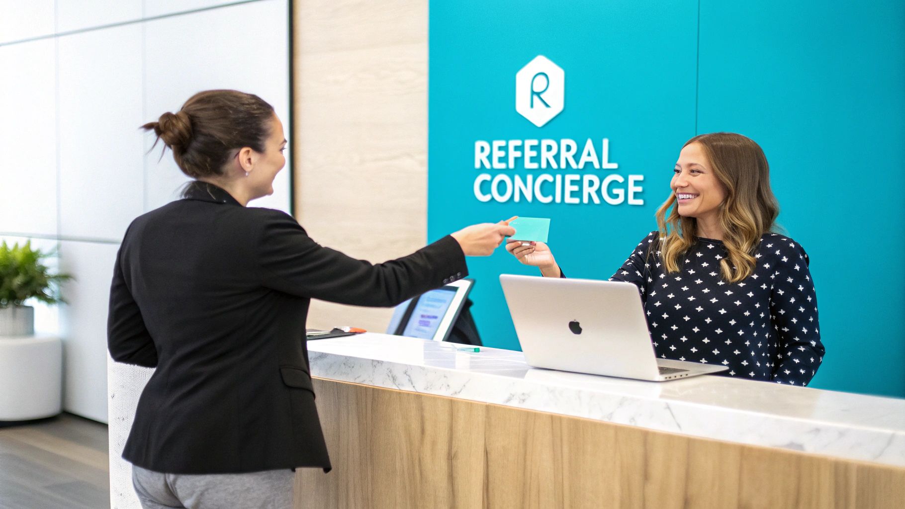 Painel de métricas de software de programa de indicação