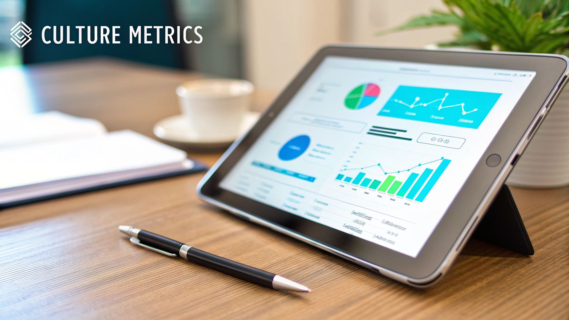Dashboard visualizing tone from the top cultural indicators.