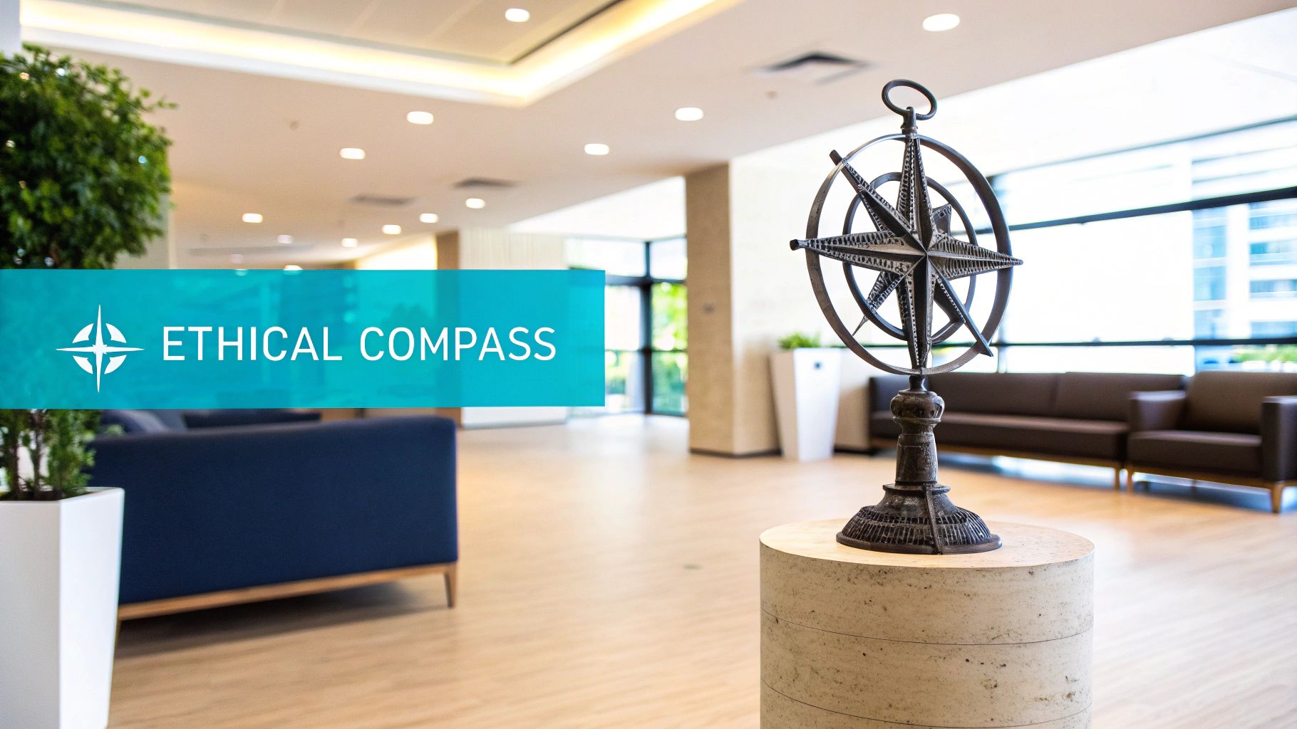 Workplace ethics framework diagram