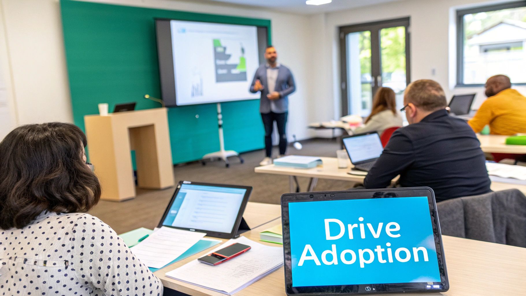 Diagram showing proactive insider risk prevention without surveillance