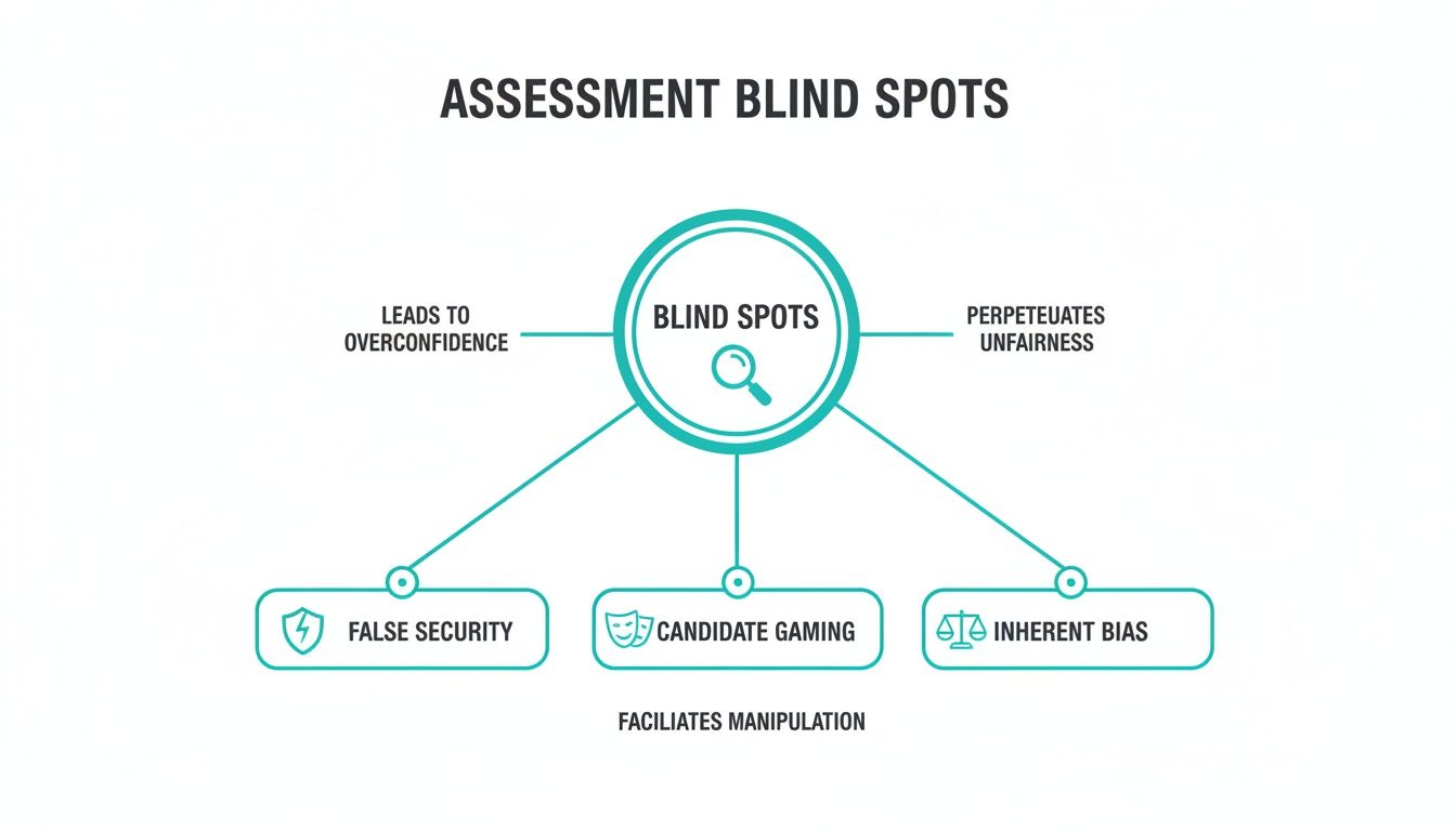 Equipo de RRHH usando evaluaciones conductuales preempleo