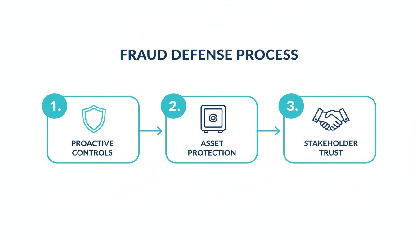 Controles internos prevenindo fraudes corporativas
