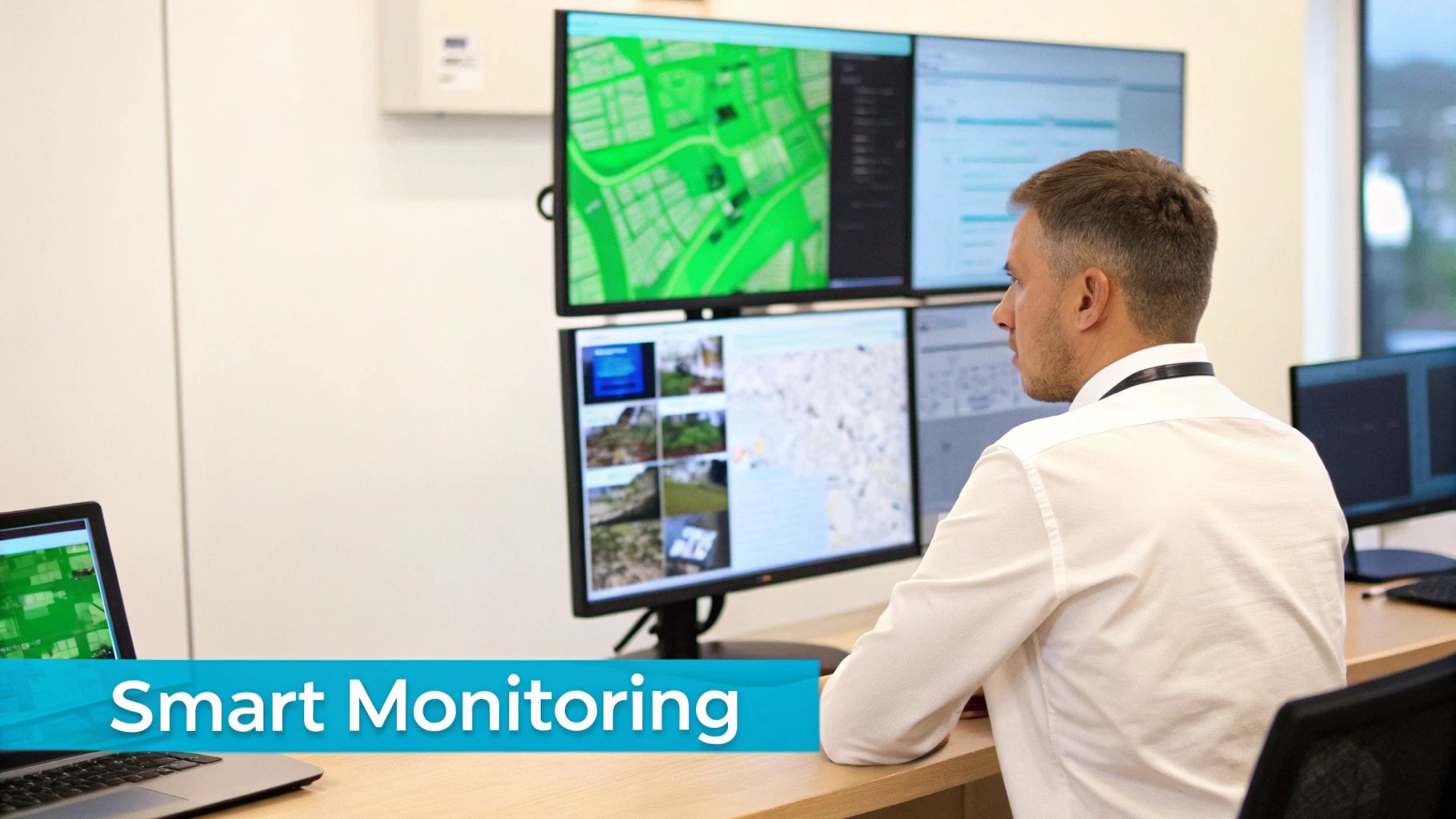 Equipe de segurança avaliando ameaças internas