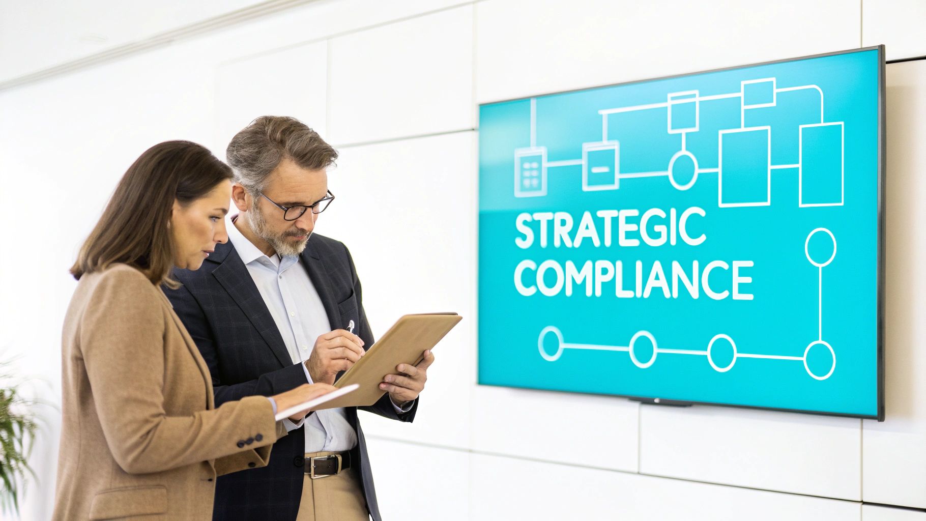 Compliance in business framework supporting ethics and governance