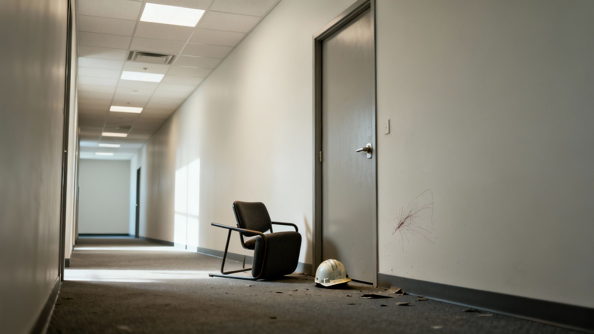 “Gráfico comparativo de diferentes tipos de má conduta de funcionários”