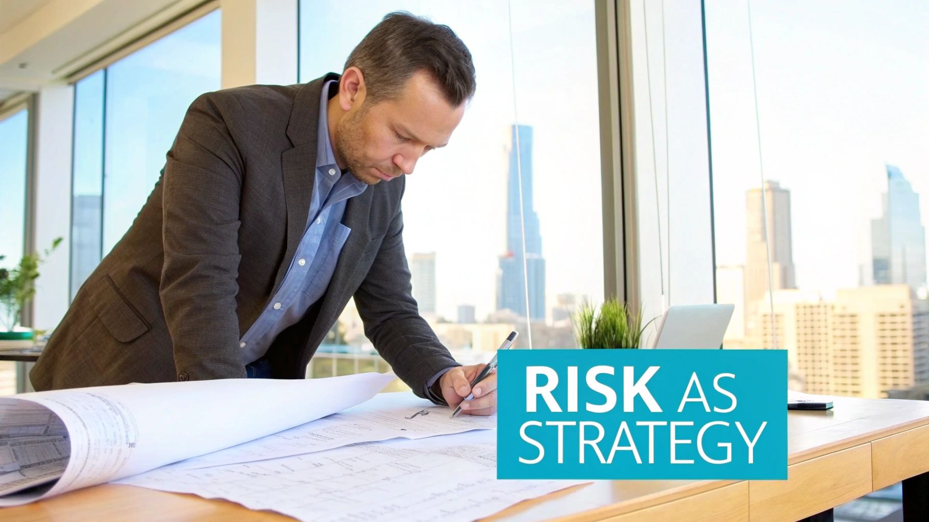 Estratégia de negócio em gestão de riscos corporativos no conselho