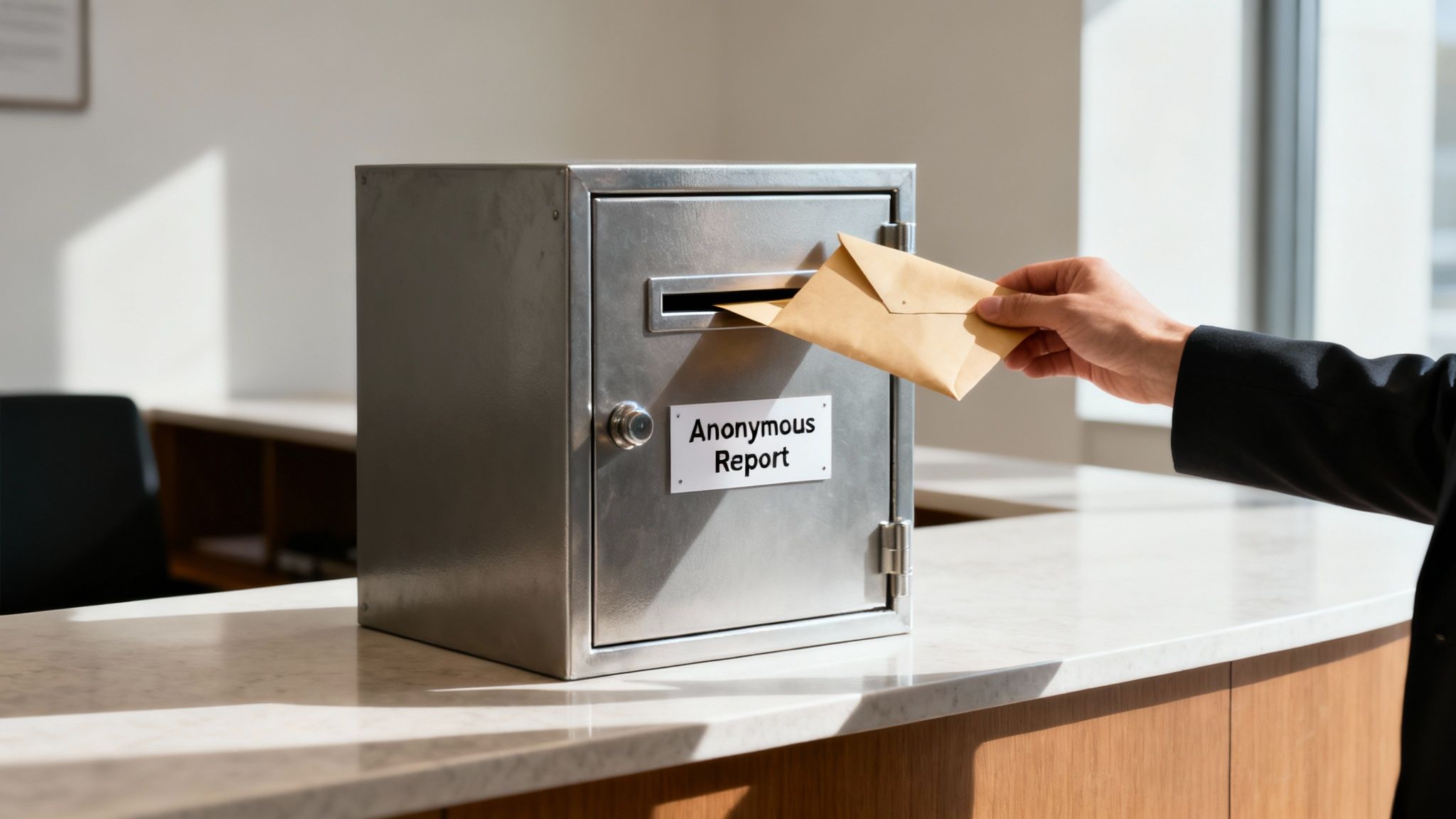 Ethical corporate governance oversight meeting