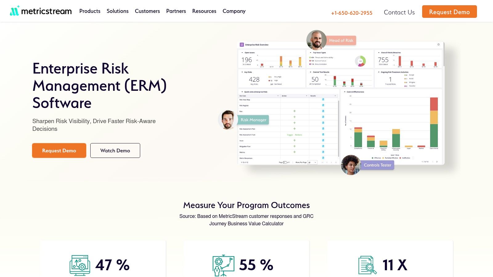 MetricStream Enterprise Risk Management