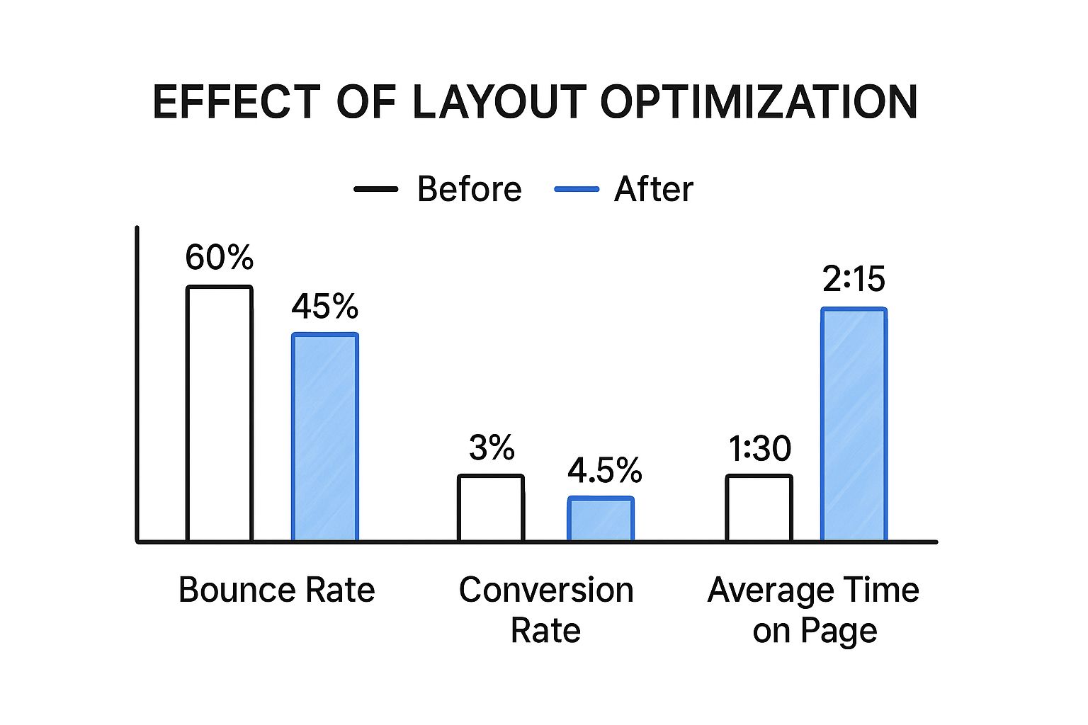 Infographic about improve website sales