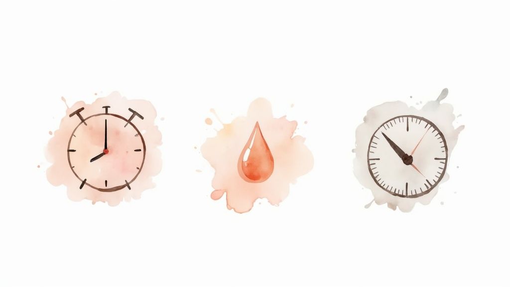 A close-up of a woman's face showing clear, healthy skin.