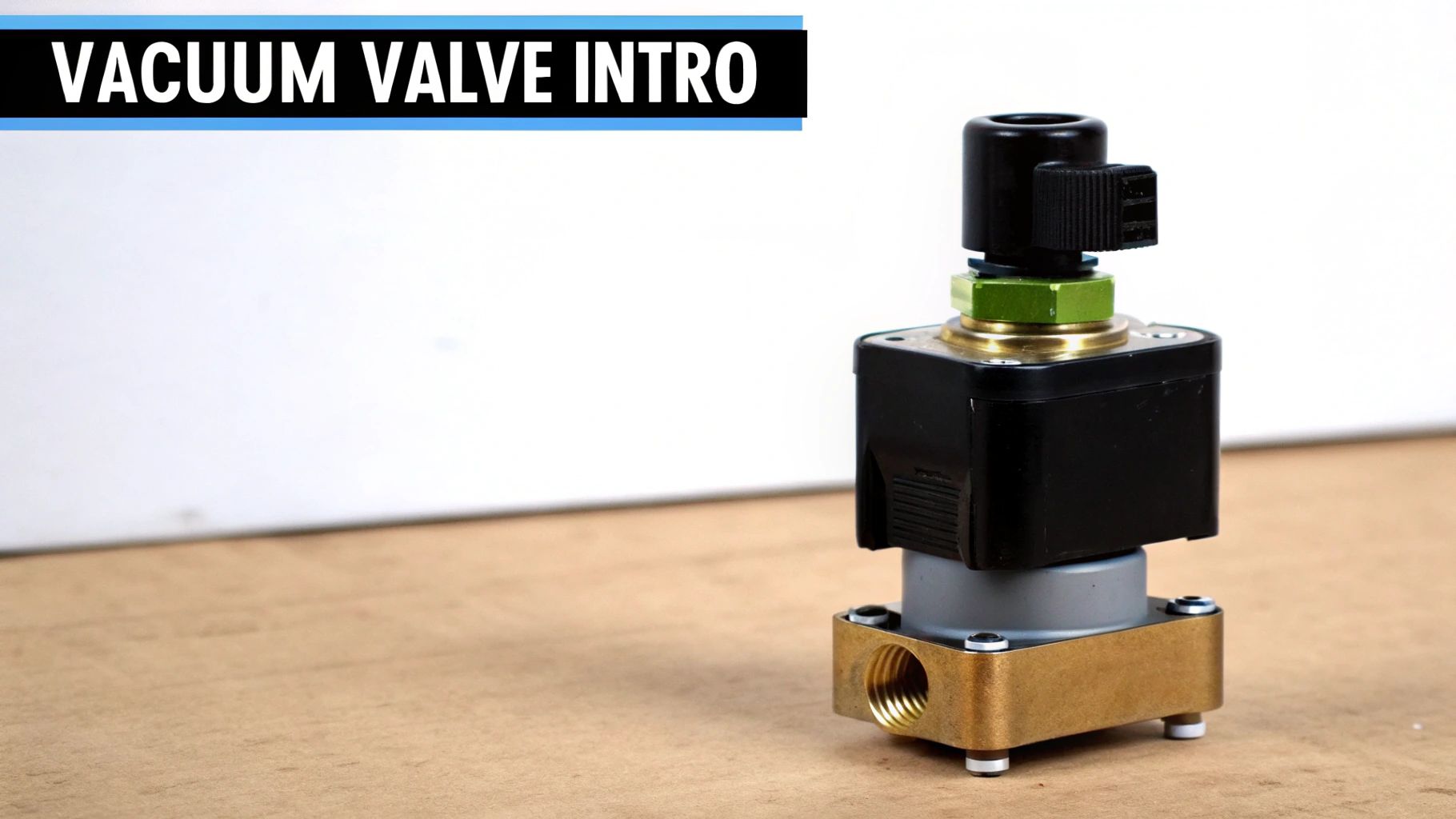 Diagram of a Vacuum Solenoid Valve