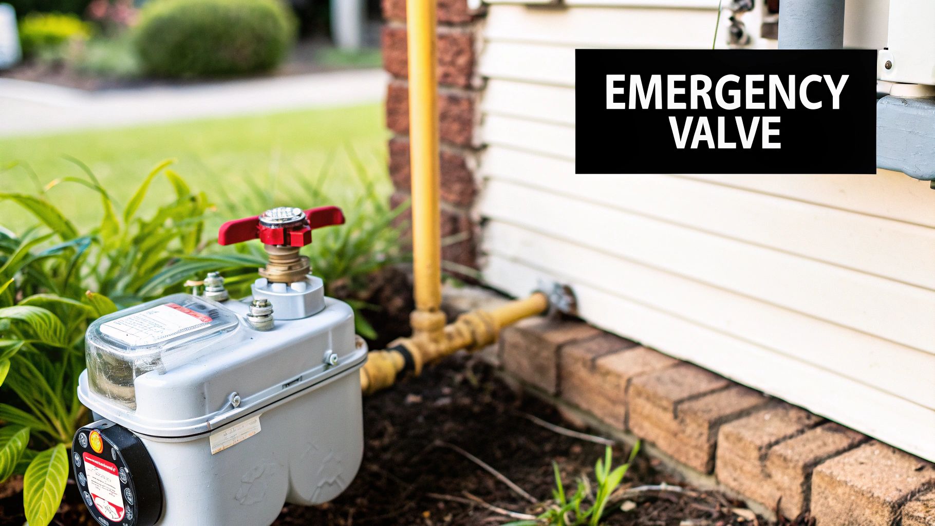Emergency Gas Shut Off Valve