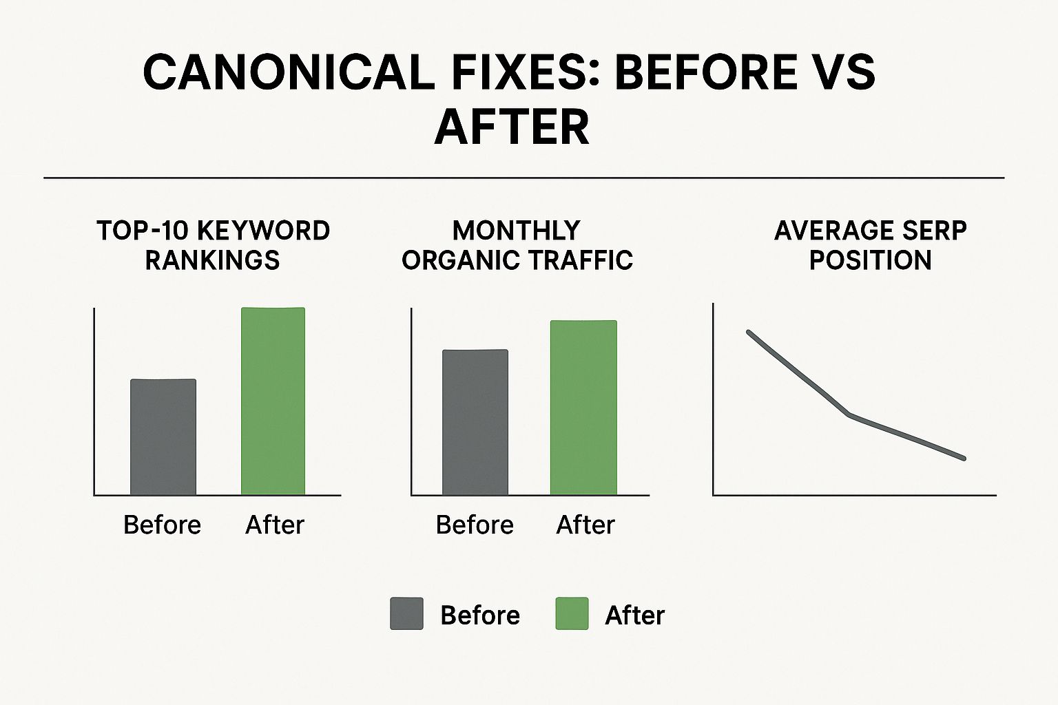 Infographic about what is canonical url