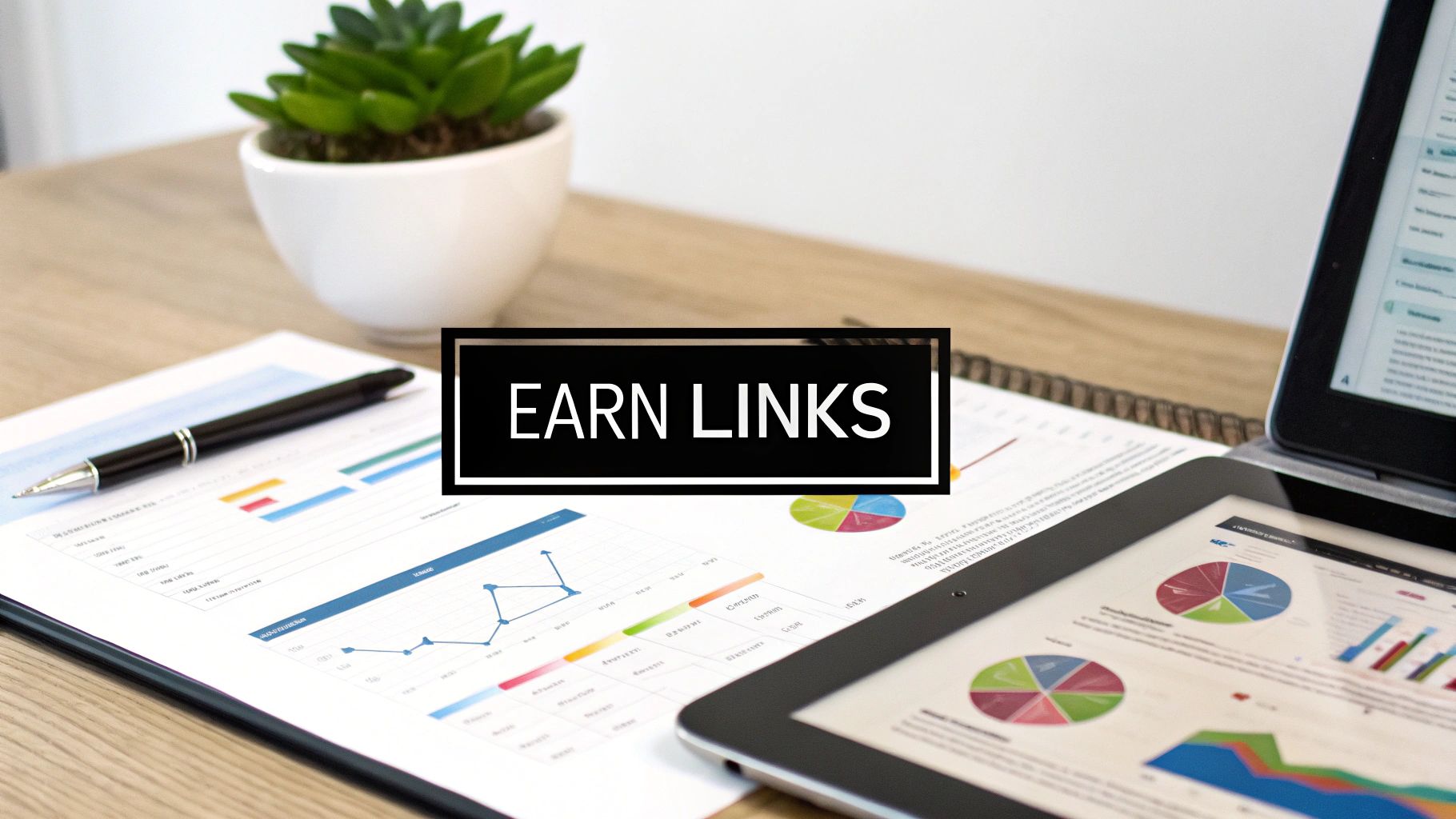 A graphic showing different paths to getting backlinks, illustrating safer alternatives like content creation and outreach.