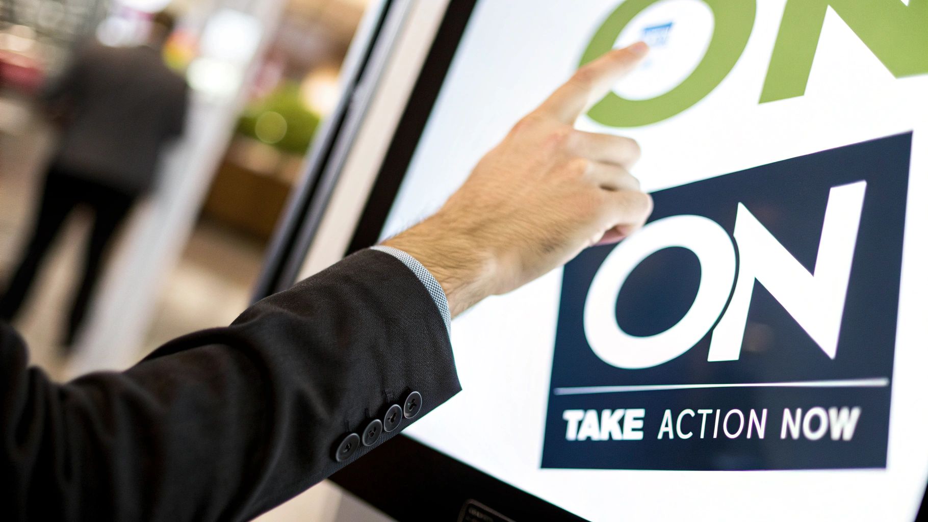 A close-up of a bright red 'Get Started' button on a clean website interface, symbolizing a powerful call-to-action.