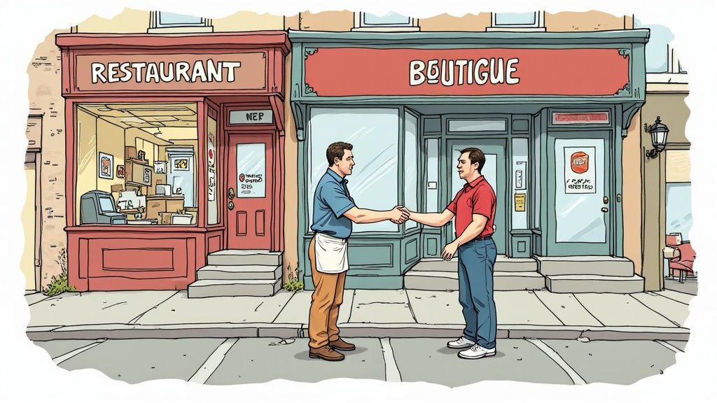 Strategic Partnership with Local Businesses & Cross-Promotion