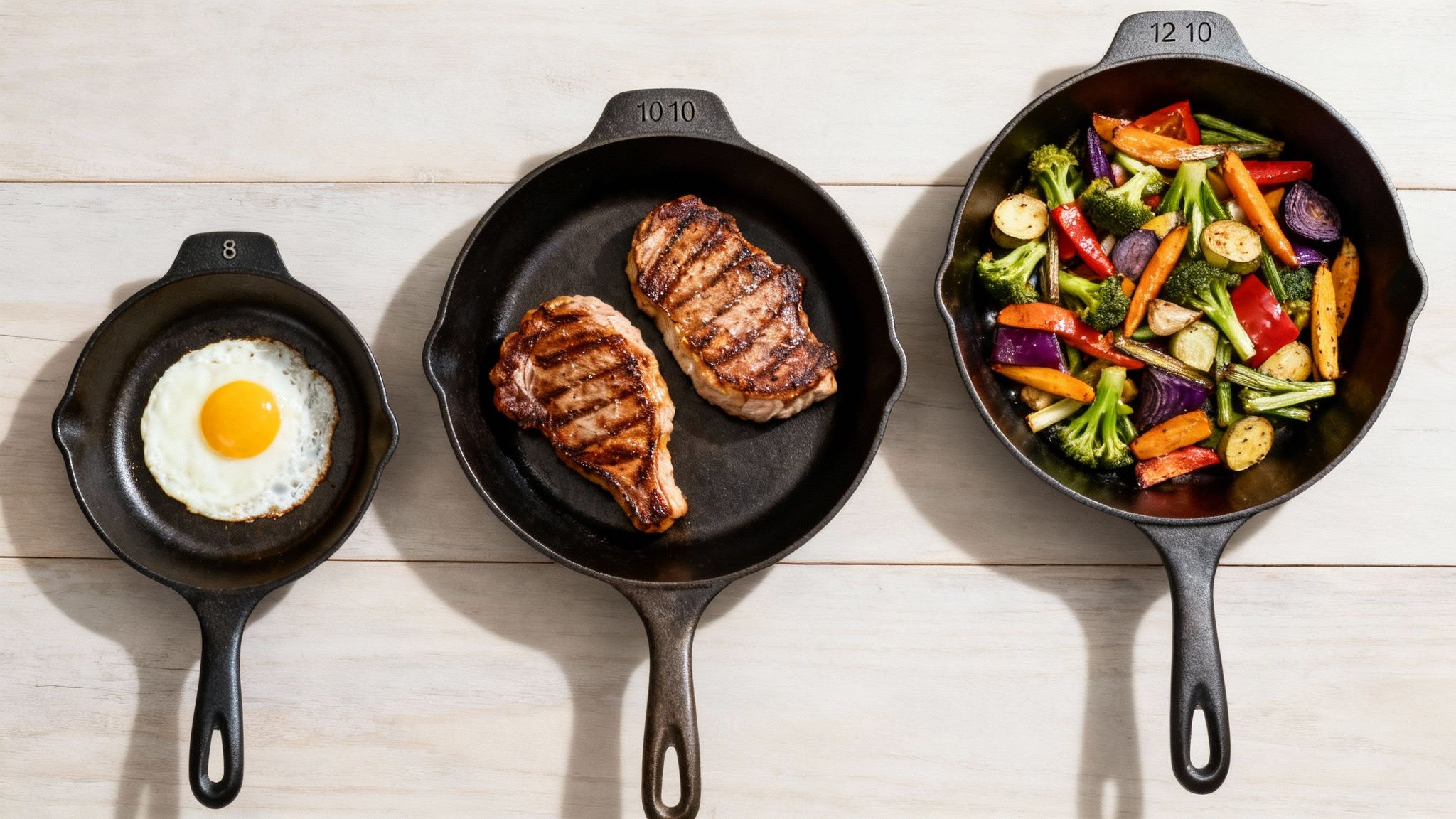 What Size Skillet Do I Need? Essential Guide to Pans