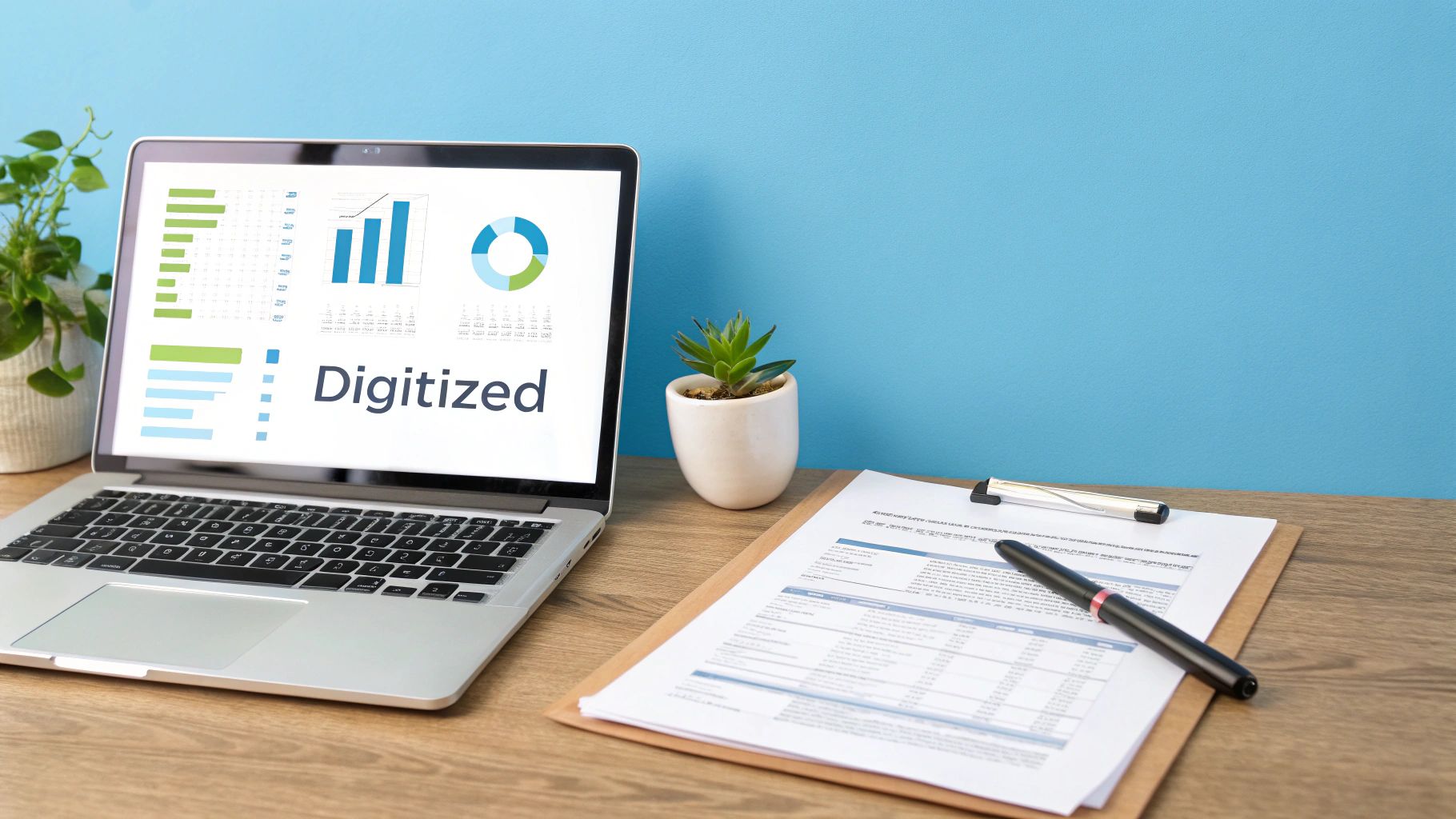 תכנון אסטרטגיה על לוח מחיק