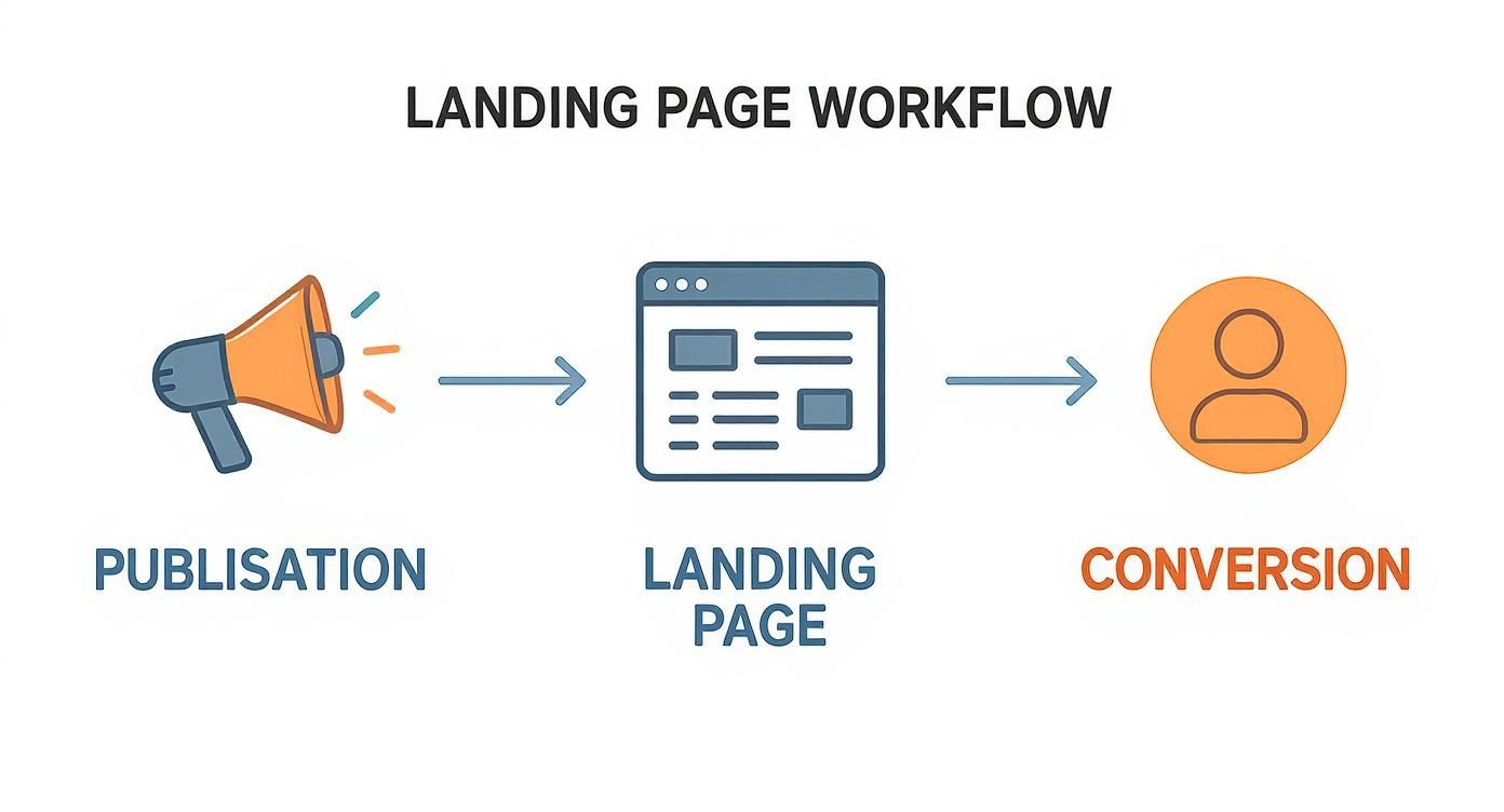 Infographic about בניית דפי נחיתה
