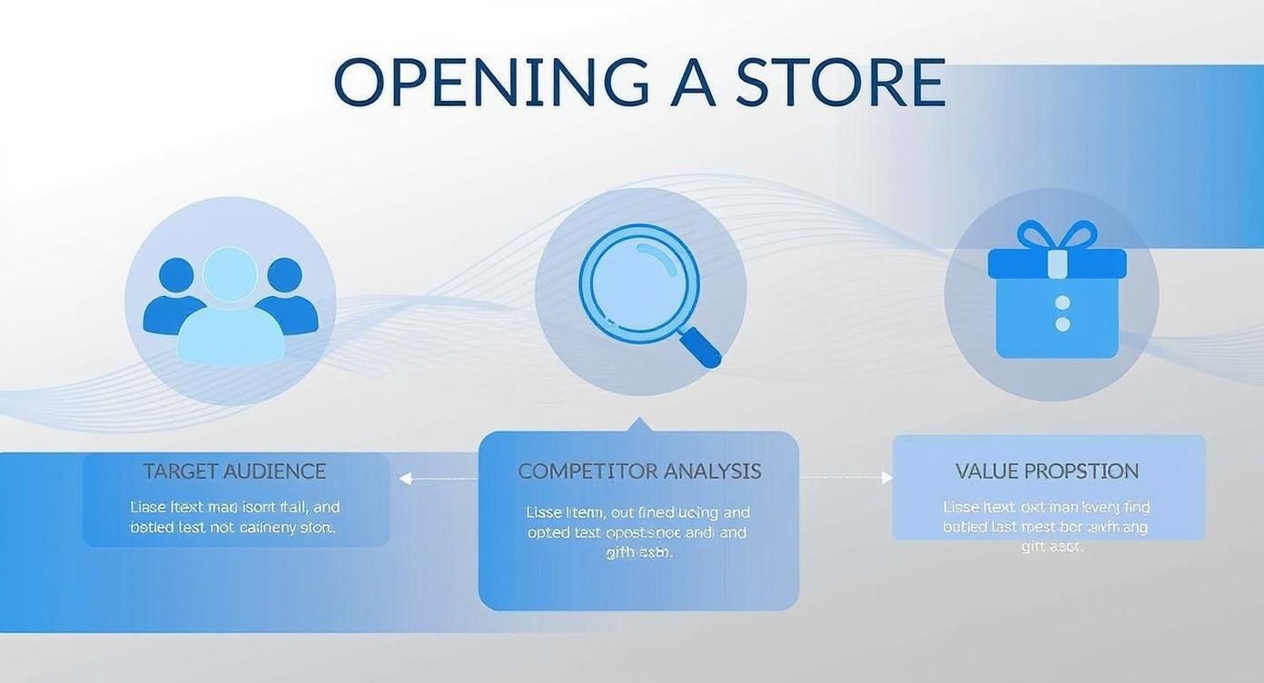 עץ החלטה להקמת חנות איקומרס: הגדרת קהל יעד, ניתוח מתחרים ובניית הצעת ערך