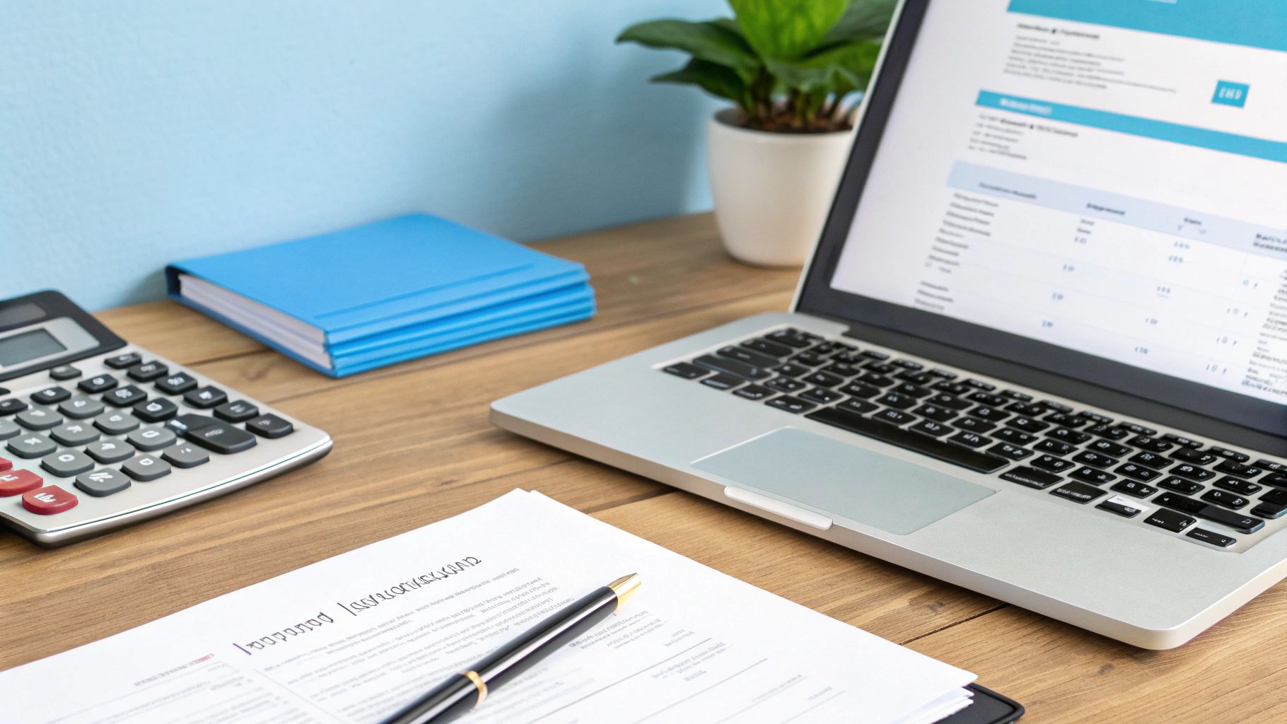 איור של מחשב נייד עם גרפים ומטבעות, הממחיש את העלויות הכרוכות בבניית אתר אינטרנט