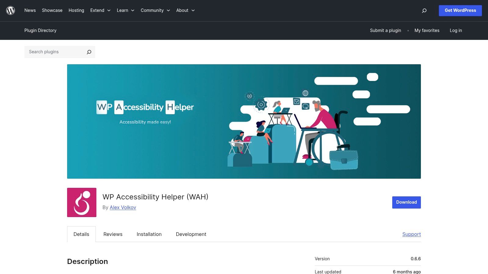 WP Accessibility Helper (WAH)