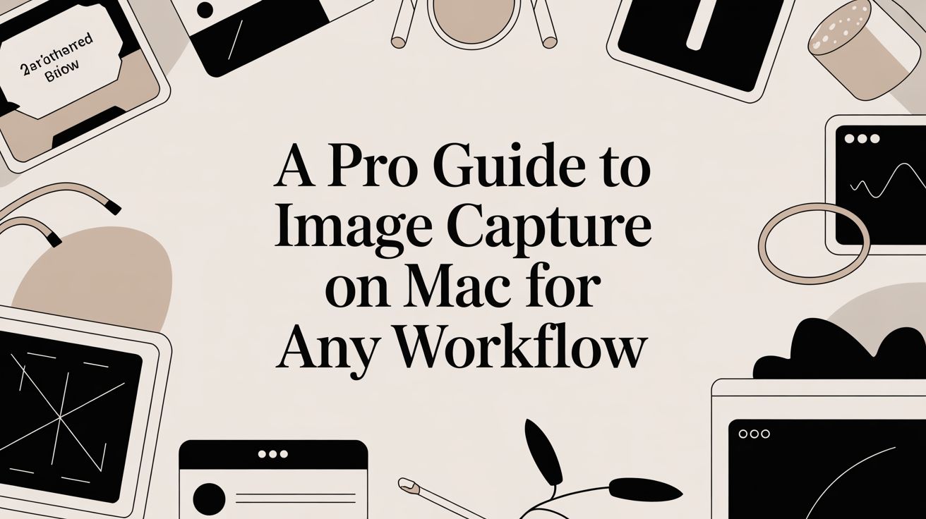 Pro vadlīnijas attēlu uzņemšanai Mac datorā jebkuram darba procesam