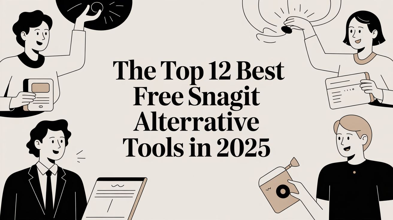 The Top 12 Best Free Snagit Alternative Tools in 2025