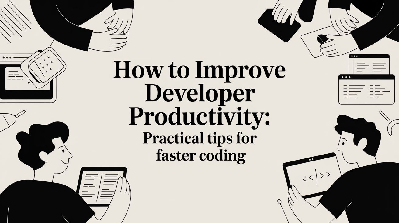 Kā uzlabot izstrādātāju produktivitāti: praktiski padomi ātrākai kodēšanai