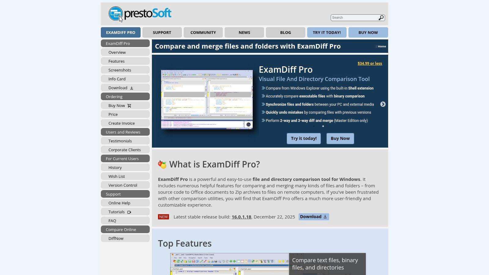 ExamDiff Pro (PrestoSoft)