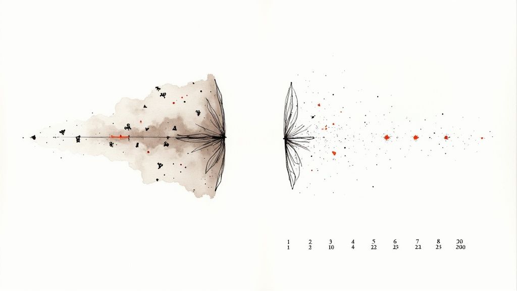 Person meditating peacefully, symbolizing a calm and healing brain